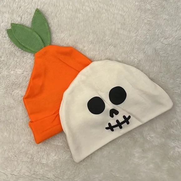Fall/Halloween baby beanies - Picture 4 of 6